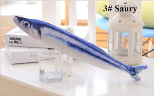 Cat Fish Plushies with FREE catnip