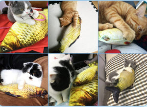 Cat Fish Plushies with FREE catnip