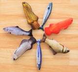 Cat Fish Plushies with FREE catnip