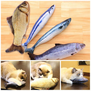 Cat Fish Plushies with FREE catnip