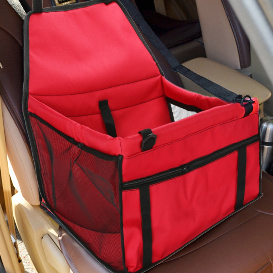 Seat Cover With Safety Belt For Pets