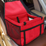 Seat Cover With Safety Belt For Pets
