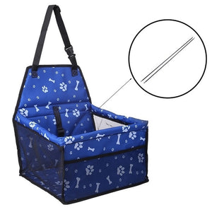 Seat Cover With Safety Belt For Pets