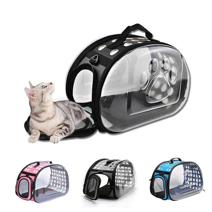 Transparent Pet Carrier Travel Bag