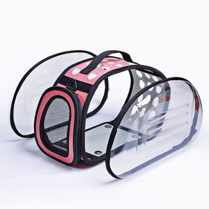 Transparent Pet Carrier Travel Bag