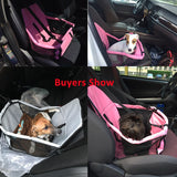 Seat Cover With Safety Belt For Pets