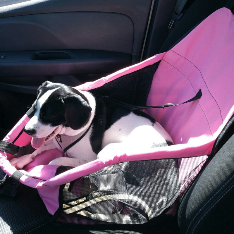 Seat Cover With Safety Belt For Pets