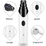 Electric Rechargeable Pet Nail Grinder with USB Charger [UPGRADED VERSION]